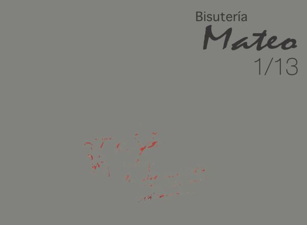 Imágen Portada Catálogo Bisutería Mateo 2013-1