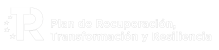 Logo del Plan de recuperación, Transformación y Resiliencia